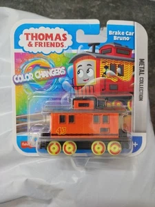 Thomas And Friends Color Changers Metal Engine Brake Car Bruno Fisher Price NEW - Picture 1 of 1
