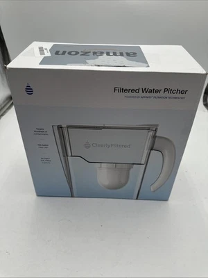 Clearly Filtered No. 1 Filtered Water Pitcher for Fluoride Removes Contaminants. - Image 1 of 4