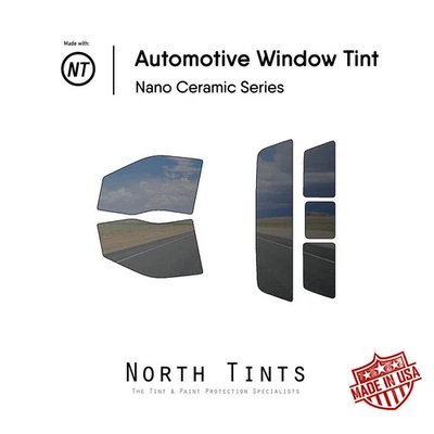 Película de tinte de ventana precortada nano cerámica para Ford F-250 2017-2026 2 puertas cabina regular Foto 1 de 4