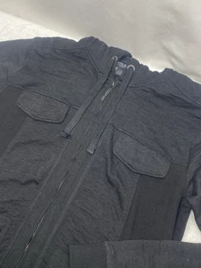O’Neill Men’s Black Zip Up Sweat Shirt Size Large - Picture 1 of 7