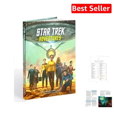 Libro de reglas básico de Star Trek Adventures - Tu guía para exploraciones dramáticas de galaxias Foto 1 de 4