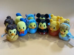 Menge 12 Disney Gummienten Duckalooz Figuren 3" Spielzeug Jeep Neu mit Etikett NEU - Bild 1 von 8