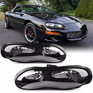 Par de faros de repuesto para Chevy Camaro Z28 1998-2002 - Imagen 1 de 15