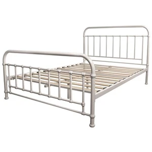 NEW Urban Styling Metallica Double Size Bed Metal Frame White - Picture 1 of 6