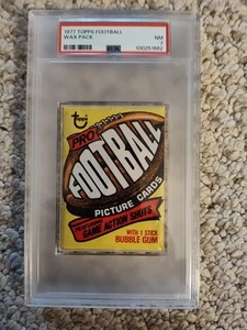 1977 Topps Football Wax Pack - PSA 7 - Picture 1 of 3