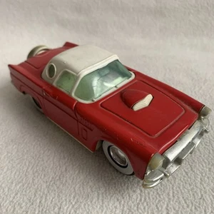 Vintage BUDDY L Ford Thunderbird Red Die Cast Car Toy Japan - Picture 1 of 8