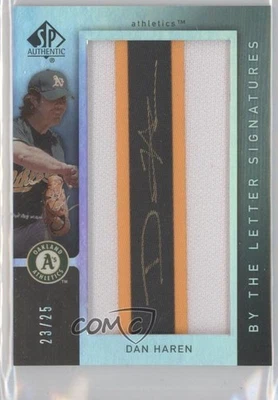 Firmas auténticas SP por carta 2007/25 Dan Haren (carta I) #BL-25 automático Foto 1 de 2