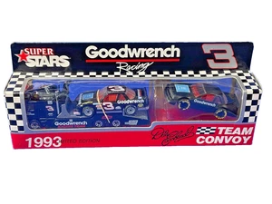 1993 Matchbox Super Stars #3 Dale Earnhardt, Goodwrench Racing Team Convoy, NIB - Picture 1 of 9