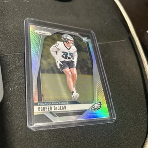 2024 Panini Prizm - Rookies Cooper DeJean #321 Silver Prizm (RC) IOWA HAWKEYES - Picture 1 of 2