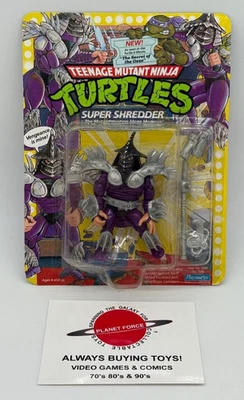 1991 Super Shredder MOC TMNT Vintage Ninja Turtles Figure NEW - Image 1 of 4