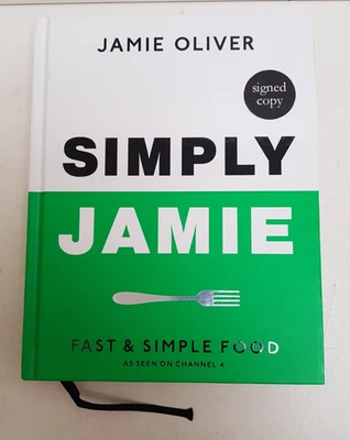 SIGNED Simply Jamie by Jamie Oliver 1st Edition Hardback Book - Image 1 of 4