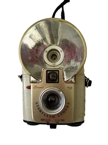 Rare Gold Vintage Brownie Star-flash Camera - Picture 1 of 17