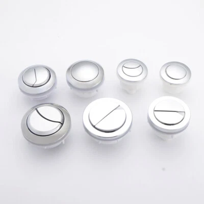 38/48/58mm Single/Dual Flush Toilet Water Tank Button Round Valve Push Button - Image 1 of 4
