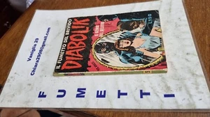 DIABOLIK 1° PRIMA SERIE N. 5 DIFFUSIONE SODIP COPERTINA OPACA 1/9/1964 PM - Imagen 1 de 2