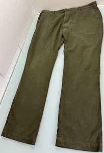 Pantaloni da golf uomo Vineyard Vines Burgee 40X34 misto lana elasticizzato verde piatto davanti - Foto 1 di 12