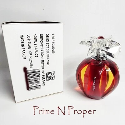 PROBADOR para mujer Delices De Cartier by Cartier EDT 3,3 oz/100 ml Foto 1 de 2