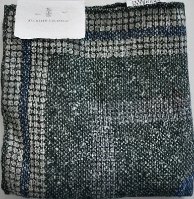 Pañuelo cuadrado de bolsillo BRUNELLO CUCINELLI NUEVO CON ETIQUETAS auténtico Foto 1 de 4