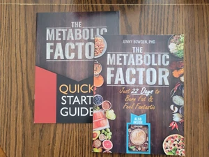 The Metabolic Factor: Just 22 Days to Burn Fat & Feel Fantastic by Jonny Bowden - Picture 1 of 5