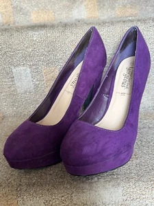 Purple New Look High Heels (4.5 in) Size 6 - Picture 1 of 5