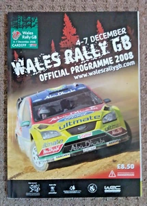 Wales Rally GB Official Programme 2008 - Picture 1 of 2