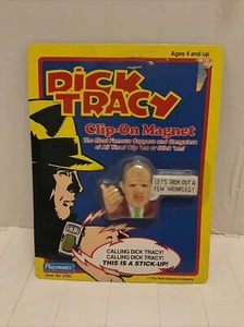De colección 90 Dick Tracy Clip-On Imán Playmates The Walt Disney Company PRUNEFACE - Imagen 1 de 12