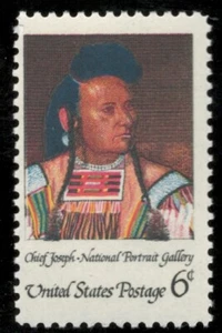 US. 1364. 6c. Chief Joseph, American Indian Issue. Block of 4. MNH. 1968 - Picture 1 of 1