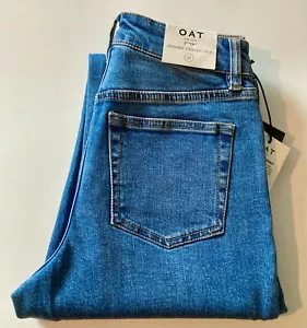 Women’s Oat brand High Rise Stretch Fit Blue Jeans - Size 25 - NWT! - Picture 1 of 3