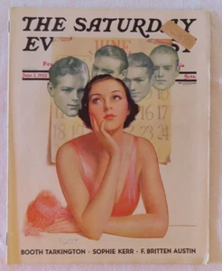The Saturday Evening Post Magazine June 3, 1933 (76 Pages) Vol. 205 No. 49 - Picture 1 of 5