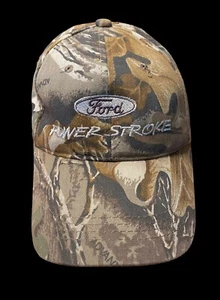 Vintage Ford Power Stroke Camouflage Cap  Hat - Adjustable - Picture 1 of 5