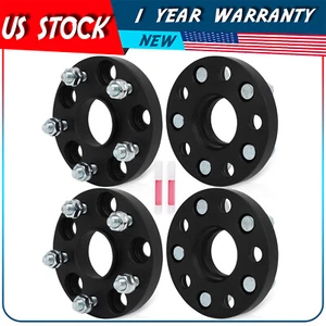 4 Pcs 20mm Studs Wheel Spacers 5x4.5 12x1.5 For Lexus IS200t IS300 2016 2018 - Picture 1 of 10