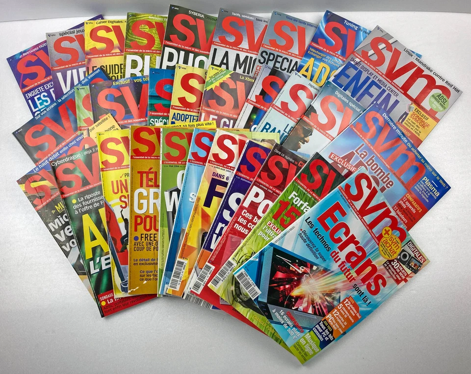 30 numéros du magazine SVM (2002-2004) - Photo 1/1