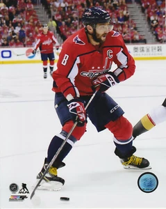 Alex Ovechkin-Washington Capitals-LICENSED 8x10 Hockey Photo - Picture 1 of 1