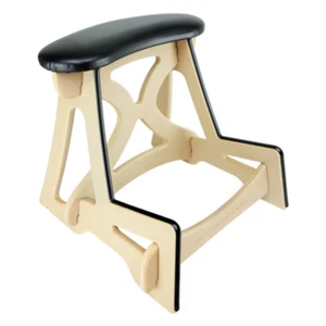 RC Williams Wooden Cello Stand Stool - Picture 1 of 1