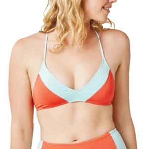Carve Designs Tamarindo Farbblock Bikini Oberteil Größe Large 1128 - Bild 1 von 4