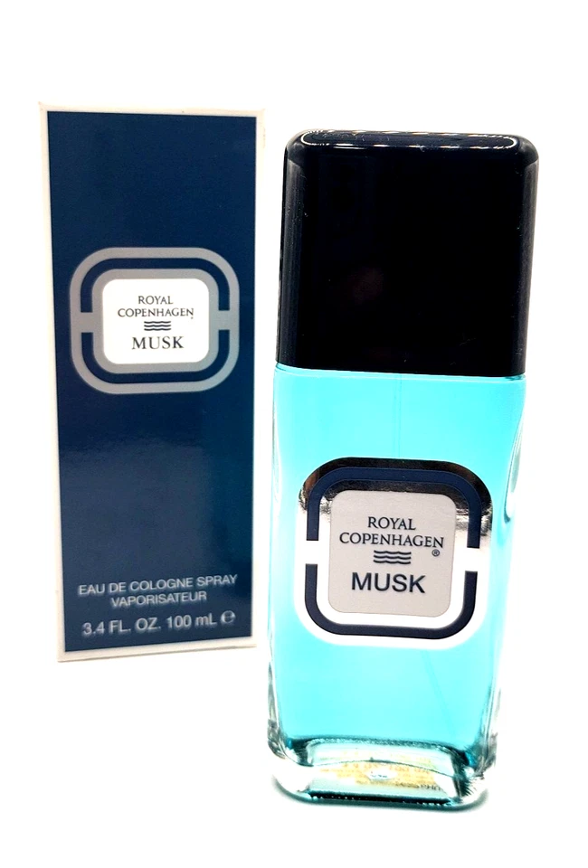 Royal Copenhagen Musk 3,4 OZ Eau de Cologne Spray Foto 1 de 4
