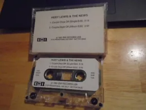 RARE PROMO Huey Lewis & The News CASSETTE TAPE Couple Days Off EDIT hard at play - Picture 1 of 2