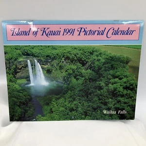 Calendario HAWAII 1991 - con la hermosa y romántica isla de Kauai @44 - Imagen 1 de 7