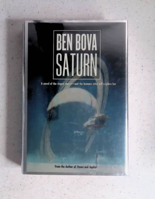 Saturn by Ben Bova, Grand Tour, Signed, 2nd Edition, Hardcover, 2003 - Image 1 of 4