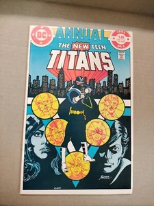 DC 1983 NEW TEEN TITANS ANNUAL #2 Key 1st VIGILANTE VF- - Picture 1 of 5