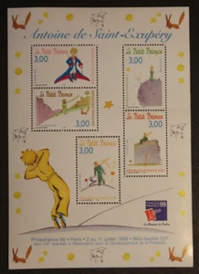 Bloc Feuillet BF20 - Le petit Prince - Antoine de Saint-Exupéry - Neuf** - 1998 - Picture 1 of 1
