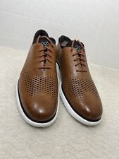 Cole Haan 2.ZeroGrand Mens 11.5W Laser Wingtip Brown Leather Oxford Style C27879