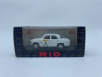 MODELLINO AUTO ALFA ROMEO GIULIETTA TI HISTORIC RACES #4 1958 - RIO - SCALA 1:43 - Immagine 1 di 4