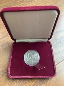 1982 Canadian Dollar Confederation Constitution Proof Coin Canada In Velvet Box - Picture 1 of 6