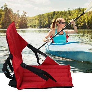 Portable Stadium Seat Chair Reclining Red Bleacher Seat Padded Cushion Seat - Picture 1 of 12
