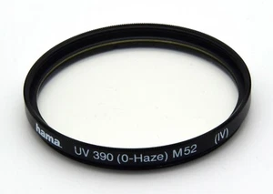 Hama UV 390 (0-Haze) M 52 (IV) Filter (Z-044) - Bild 1 von 1