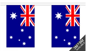 Australia Bunting - 9 Metres 30 Flag Banner Decoration - Picture 1 of 2