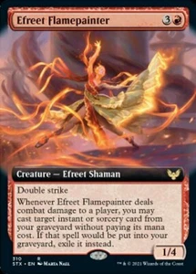 MTG EFREET FLAMEPAINTER EXC - EFREET DIPINGIFUOCO - STX-X EN - MAGIC - Picture 1 of 1