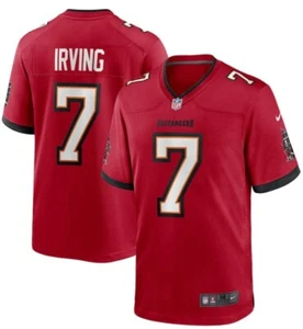 Maglia Bucky Irving #7 Bucs Uomo Home Replica - Tutte Cucite - Foto 1 di 1