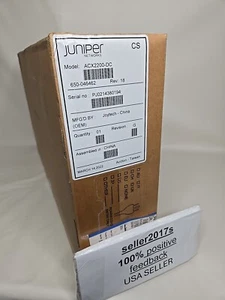 NEW Juniper Networks ACX2200-DC 2x10GbE SFP+ 4xGbE - Picture 1 of 2