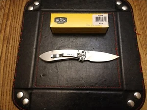Buck Knives Nobleman Folding Knife 2.75" HC Stainless Stainless Blade 2.6 OZ 327 - Picture 1 of 5